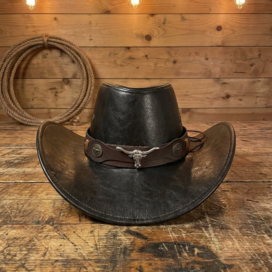Handmade Leather Hats
