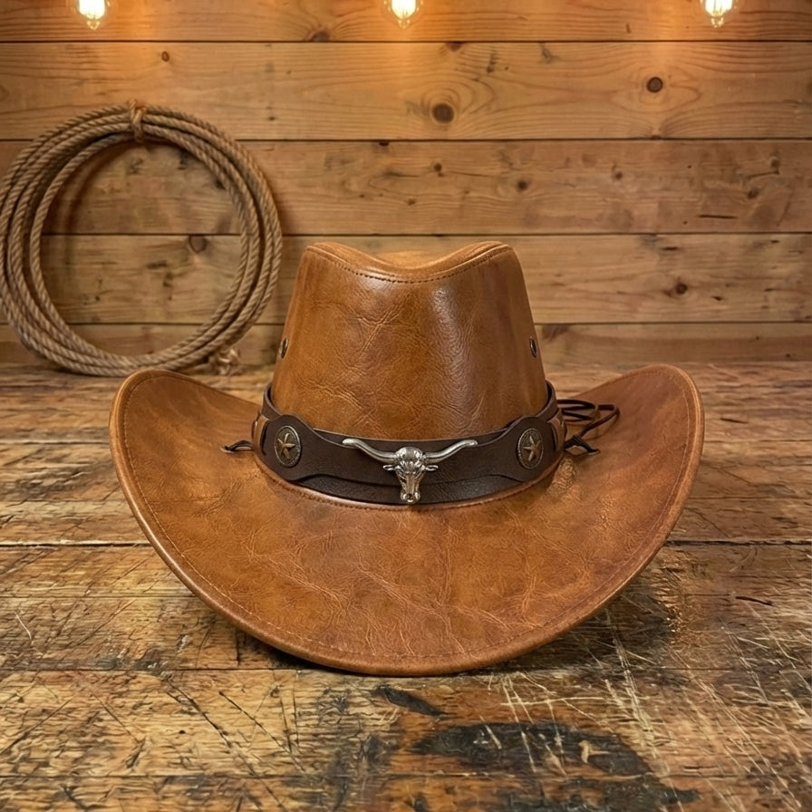 Handmade Leather Hats
