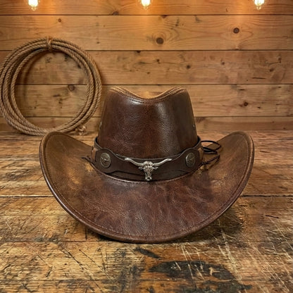 Handmade Leather Hats